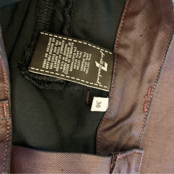 7 for Mankind denim skirt - Picture 5 of 7